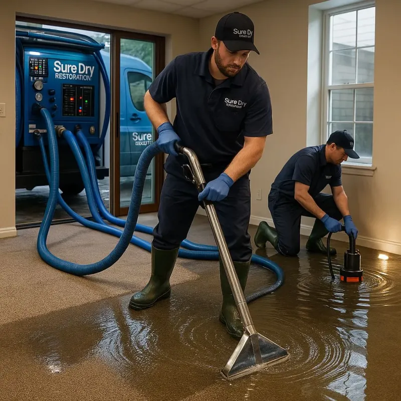 Water Extraction and Removal process in Milwaukee County, WI
